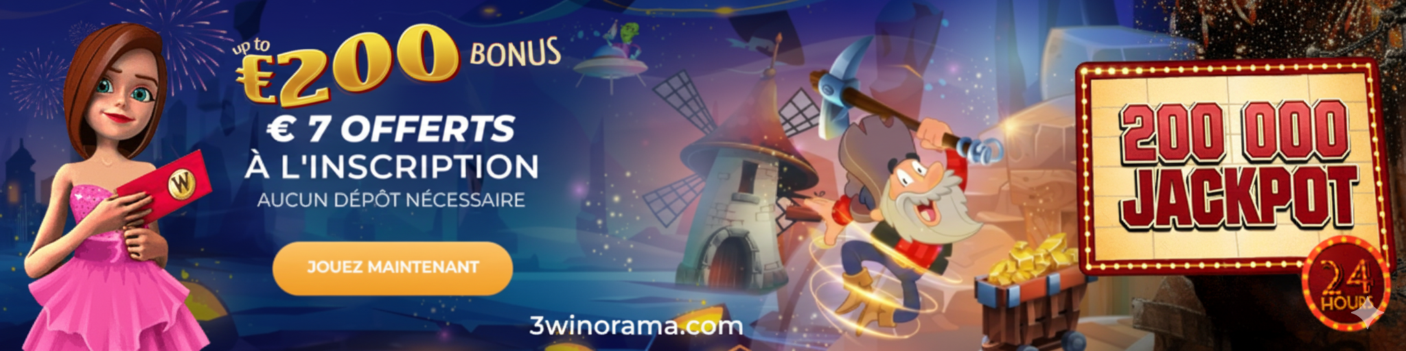 winorama secure first bonus